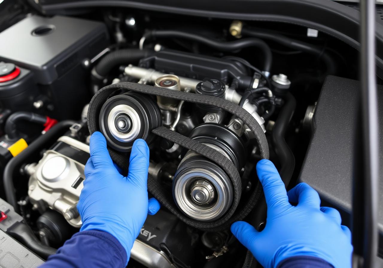 Wymiana rozrządu w warsztacie MROAUTO Gorzyce – pasek, rolki, napinacze i pompa wody