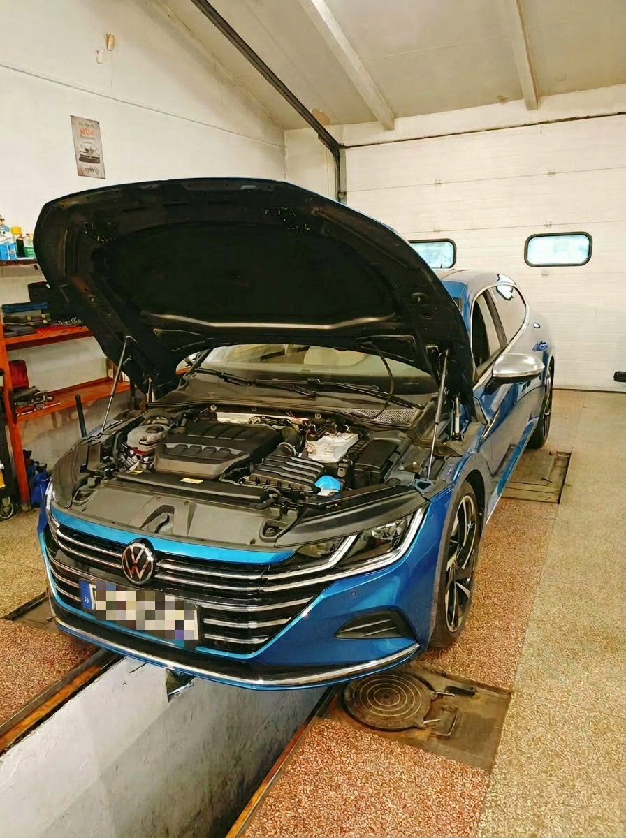 Volkswagen Arteon w warsztacie – serwis silnika i diagnostyka